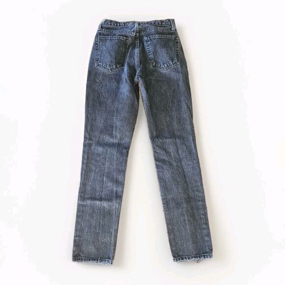 Reformation Jeans Size 25 Black Pacific Julia High Cigarette - Picture 7 of 7